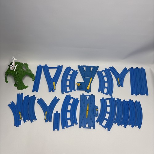 Tomy blue trackmaster track - tomy,