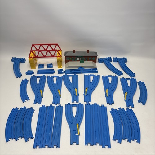 Tomy blue trackmaster track - tomy,